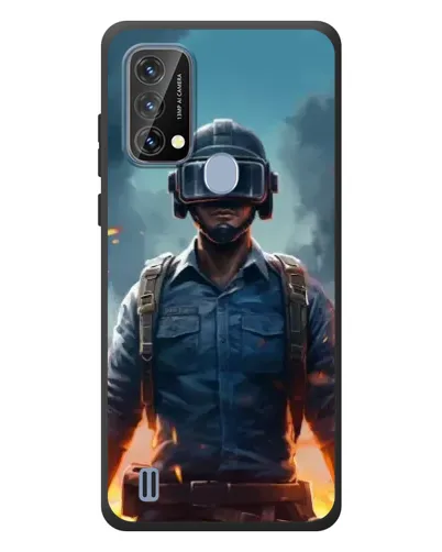 Чохол для Blackview A50 з картинкою «PUBG — реалістичний герой»