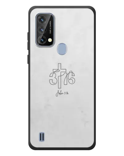 Чохол для Blackview A50 з картинкою «Івана 3:16 Хрест»