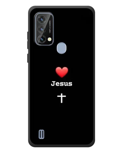 Чохол для Blackview A50 з картинкою «Серце - Jesus»