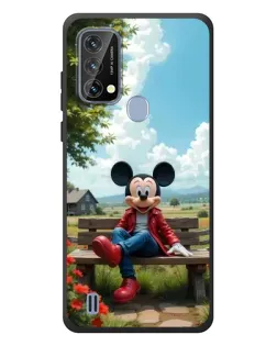 Чохол для Blackview A50 з картинкою «Міккі на лавці»