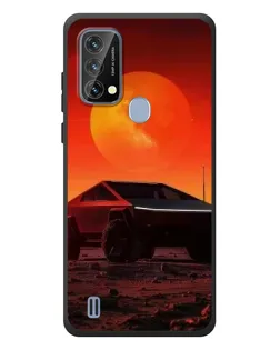 Чохол для Blackview A50 з картинкою «Cybertruck на Марсі»