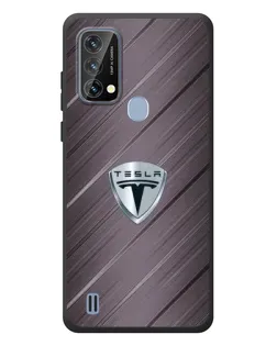 Чохол для Blackview A50 з картинкою «Металева текстура Tesla»
