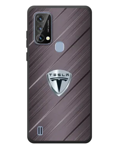 Чохол для Blackview A50 з картинкою «Металева текстура Tesla»