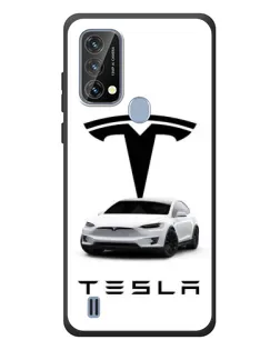 Чохол для Blackview A50 з картинкою «Tesla White Style»
