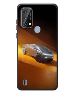 Чохол для Blackview A50 з картинкою «Cybertruck у пустелі»