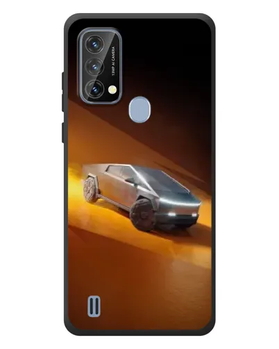 Чохол для Blackview A50 з картинкою «Cybertruck у пустелі»
