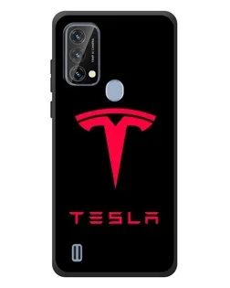 Чохол для Blackview A50 з картинкою «Tesla Red Logo»