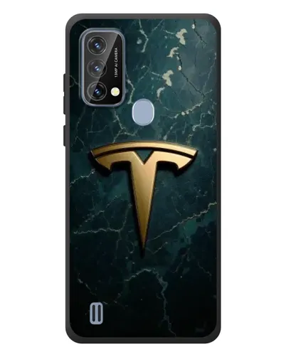 Чохол для Blackview A50 з картинкою «Мармурова Tesla Gold»