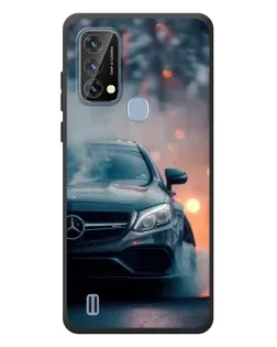 Чохол для Blackview A50 з картинкою «Mercedes — нічне місто»
