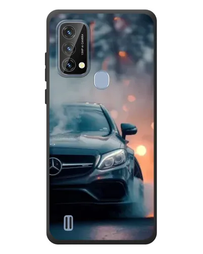 Чохол для Blackview A50 з картинкою «Mercedes — нічне місто»
