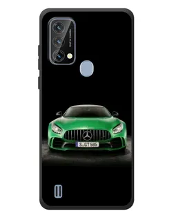 Чохол для Blackview A50 з картинкою «Mercedes — неоновий лого»