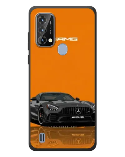 Чохол для Blackview A50 з картинкою «Помаранчевий Mercedes AMG»