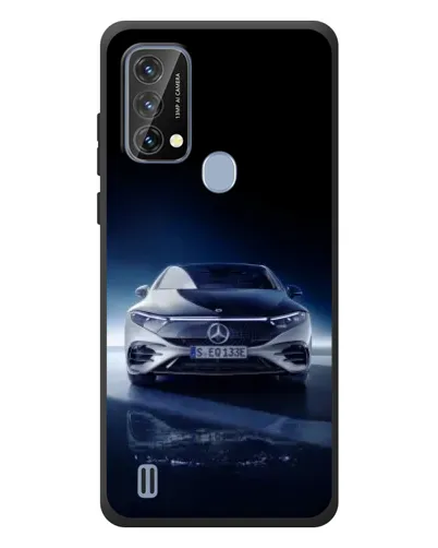 Чохол для Blackview A50 з картинкою «Нічний Mercedes EQ»