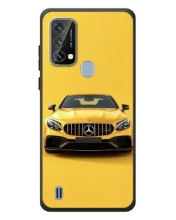 Чохол для Blackview A50 з картинкою «Жовтий Mercedes GT»