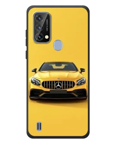 Чохол для Blackview A50 з картинкою «Жовтий Mercedes GT»