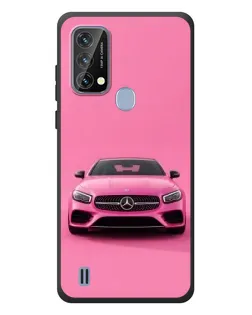 Чохол для Blackview A50 з картинкою «Рожевий Mercedes AMG»