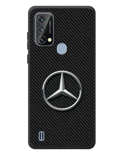 Чохол для Blackview A50 з картинкою «Карбоновий Mercedes стиль»