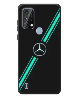 Чохол для Blackview A50 з картинкою «Спортивні лінії Mercedes»