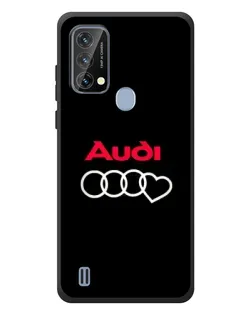 Чохол для Blackview A50 з картинкою «Логотип Audi Heart»