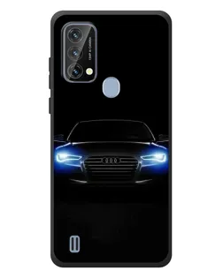 Чохол для Blackview A50 з картинкою «Audi в неоні»