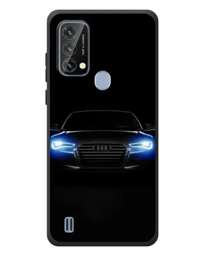 Чохол для Blackview A50 з картинкою «Audi в неоні»