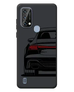 Чохол для Blackview A50 з картинкою «Задня частина Audi — арт»