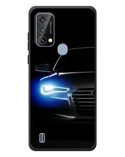 Чохол для Blackview A50 з картинкою «Неоновий погляд Audi»