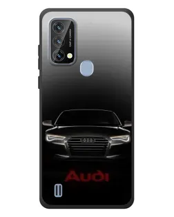 Чохол для Blackview A50 з картинкою «Audi — градієнтний контур»