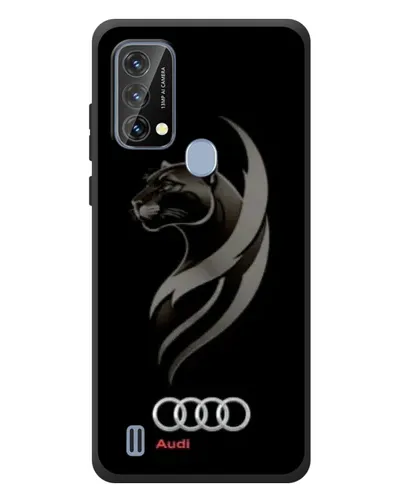 Чохол для Blackview A50 з картинкою «Графіка — пантера та Audi»