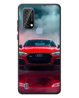 Чохол для Blackview A50 з картинкою «Audi RS — червоний стиль»