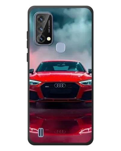 Чохол для Blackview A50 з картинкою «Audi RS — червоний стиль»