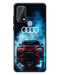 Чохол для Blackview A50 з картинкою «Audi Sport — неон»