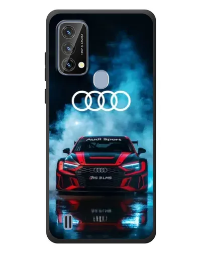 Чохол для Blackview A50 з картинкою «Audi Sport — неон»