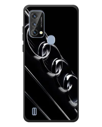 Чохол для Blackview A50 з картинкою «Audi — абстрактні кільця»