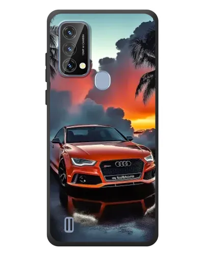 Чохол для Blackview A50 з картинкою «Audi — захід сонця»