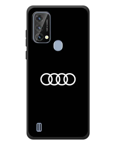 Чохол для Blackview A50 з картинкою «Audi White Logo»