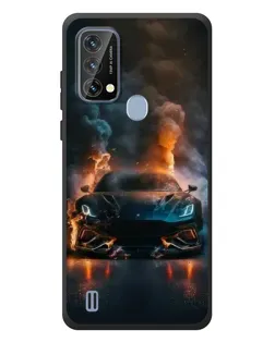 Чохол для Blackview A50 з картинкою «Lamborghini димна естетика»