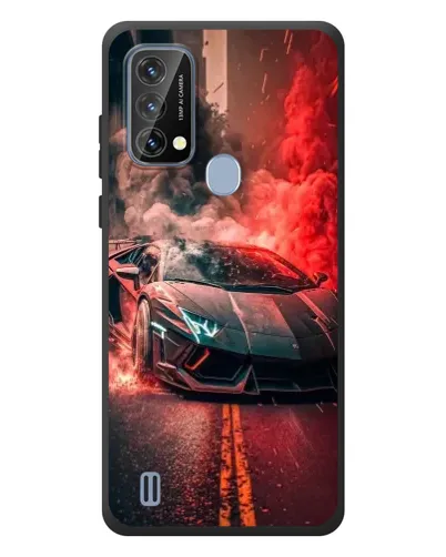 Чохол для Blackview A50 з картинкою «Lamborghini червоний дим» Чохол для Blackview A50 з картинкою «Lamborghini червоний дим»