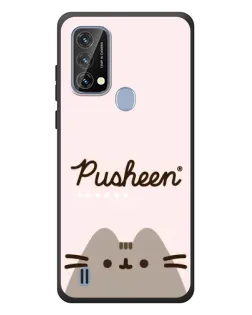 Чохол для Blackview A50 з картинкою «Pusheen логотип»