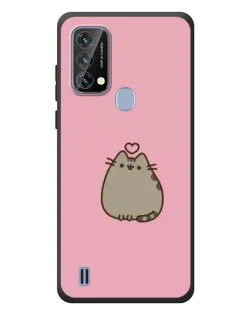 Чохол для Blackview A50 з картинкою «Pusheen серце»