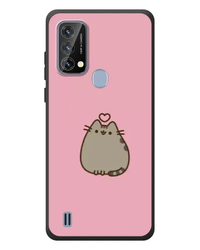 Чохол для Blackview A50 з картинкою «Pusheen серце»