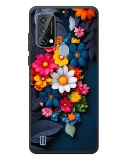 Чохол для Blackview A50 з картинкою «Квіткова феєрія»