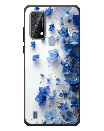 Чохол для Blackview A50 з картинкою «Блакитний квітковий каскад»