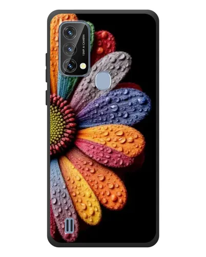 Чохол для Blackview A50 з картинкою «Райдужна квітка»