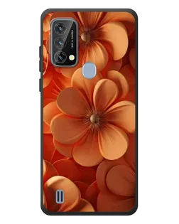 Чохол для Blackview A50 з картинкою «Помаранчева макро квітка»