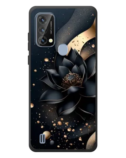 Чохол для Blackview A50 з картинкою «Чорний лотос»