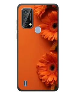 Чохол для Blackview A50 з картинкою «Помаранчеві гербери»