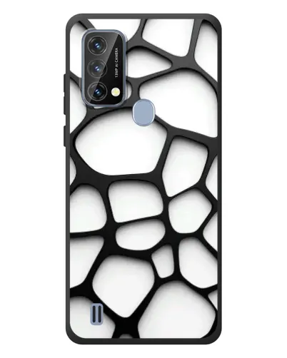 Чохол для Blackview A50 з картинкою «Біла об'ємна сітка» Чохол для Blackview A50 з картинкою «Біла об'ємна сітка»