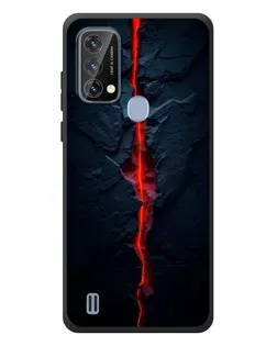 Чохол для Blackview A50 з картинкою «Червона лавова тріщина»