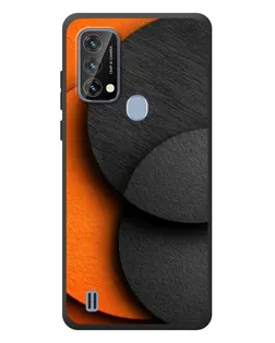 Чохол для Blackview A50 з картинкою «Геометрія помаранчевих кіл»
